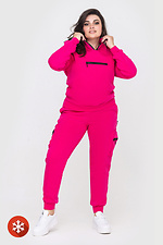 Thermal pants with side pockets in fuchsia Garne 3041452 photo №2
