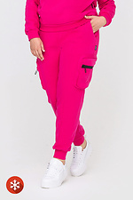 Thermal pants with side pockets in fuchsia Garne 3041452 photo №3