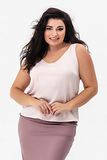 Top made of ELIZZA soft with wide straps in powdery color Garne 3041455 photo №9