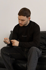 Herren-Sweatshirt Prime in schwarz Reload 8031455 Foto №4