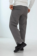 Men's pants with fastex Stone gray color Reload 8031456 photo №3