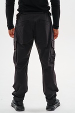 Gerade geschnittene Nylon-Cargohose „Dairu 2.0“, schwarz TUR WEAR 8037456 Foto №3