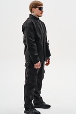Gerade geschnittene Nylon-Cargohose „Dairu 2.0“, schwarz TUR WEAR 8037456 Foto №7