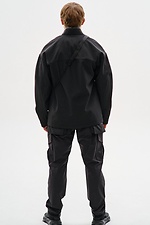 Gerade geschnittene Nylon-Cargohose „Dairu 2.0“, schwarz TUR WEAR 8037456 Foto №8