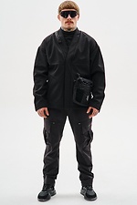 Gerade geschnittene Nylon-Cargohose „Dairu 2.0“, schwarz TUR WEAR 8037456 Foto №10