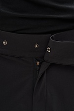 Gerade geschnittene Nylon-Cargohose „Dairu 2.0“, schwarz TUR WEAR 8037456 Foto №13