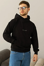 Herren-Kapuzenpullover Fusion in schwarz Reload 8031458 Foto №3