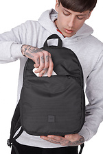 Urban youth backpack in black GARD 8011459 photo №6