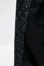 Длинное шерстяное пальто EMMA с поясом и капюшоном Garne 3037460 фото №4