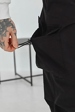 Men's Mount pants in black color Reload 8031460 photo №9