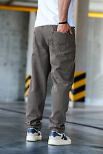 Чоловічі джинси mom denim коричневого кольору Teamv 8034460 фото №2