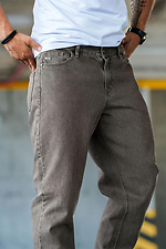 Чоловічі джинси mom denim коричневого кольору Teamv 8034460 фото №8