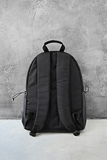 Black city backpack for every day made of high-quality eco-leather GARD 8038460 photo №2