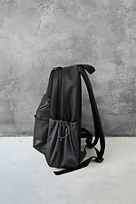 Black city backpack for every day made of high-quality eco-leather GARD 8038460 photo №3
