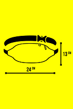 Oval banana fanny pack with headphone output Custom Wear 8025461 photo №6