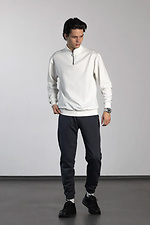Men's Chester sweatshirt in milk color Reload 8031461 photo №5