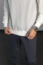 Men's Chester sweatshirt in milk color Reload 8031461 photo №8