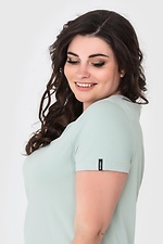Бавовняна сукня футболка WARM прямого крою з короткими рукавами Garne 3040464 фото №4