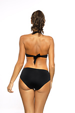 Black one-piece swimsuit with push-up bra and high bottoms Marko 4024465 photo №3