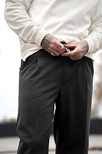 Relax Fit Herren-Wollhose mit Isolierung, Graphit Teamv 8034466 Foto №6