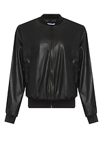 Women's SOFO bomber jacket in black eco-leather Garne 3041468 photo №22