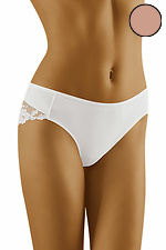 Cotton panties with lace trim WOLBAR 4023468 photo №1