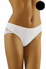 Cotton panties with lace trim WOLBAR 4023469 photo №1