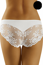 Cotton panties with lace trim WOLBAR 4023469 photo №2