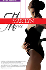 Стильные колготы 60 ден для беременных Marilyn 3009472 фото №1