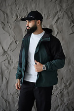 dunkelgrüne Herren-Windjacke Reload 8031472 Foto №3