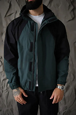 dunkelgrüne Herren-Windjacke Reload 8031472 Foto №4