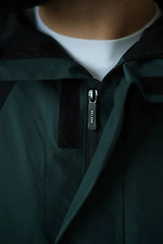 dunkelgrüne Herren-Windjacke Reload 8031472 Foto №9