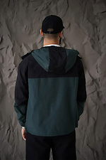 dunkelgrüne Herren-Windjacke Reload 8031472 Foto №10