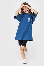 Дитяча футболка KIDS "Ho-ho-ho" синя Garne 9001472 фото №2