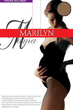 Стильные колготы 60 ден для беременных Marilyn 3009473 фото №1