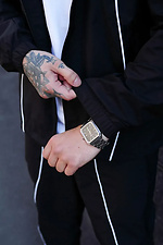 Men's black tracksuit Reload 8031473 photo №2