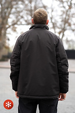 Street Puff Herren-Wende-Winterjacke, Schwarz Teamv 8034473 Foto №3