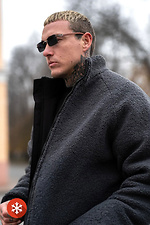 Street Puff Herren-Wende-Winterjacke, Schwarz Teamv 8034473 Foto №10