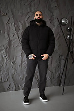 schwarze Winterjacke für Herren Reload 8031475 Foto №3