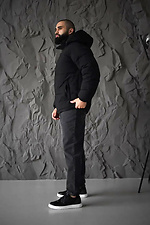 Men's black winter jacket Reload 8031475 photo №4