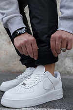 Men's Warm Cargo Pants Vader Reflective Black Without 8055475 photo №9