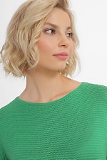 Green knitted women's jumper Sewel 4038477 photo №4