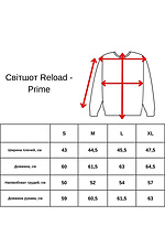 Men's Prime graphite sweatshirt Reload 8031477 photo №7