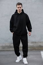 Warme Herren-Sporthose Joggers On Fleece Rage Black Without 8055477 Foto №4