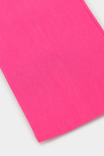 Трикотажная повязка на голову весенняя розового цвета Garne 3040481 фото №3