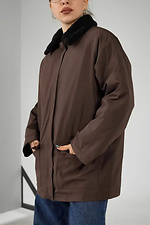 Olvian Damenjacke, braun Reload 8031481 Foto №2