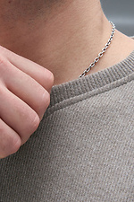 Warmer Herren-Strickpullover, beiger Winterpullover Teamv 8034482 Foto №6