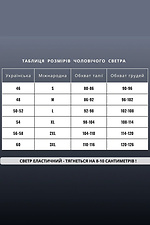 Warmer Herren-Strickpullover, beiger Winterpullover Teamv 8034482 Foto №8