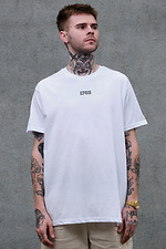 Herren-T-Shirt in Übergröße mit Hopeless-Print Weiß Without 8049484 Foto №3