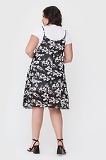 Літня шифонова сукня MASSIMO з білим трикотажним підкладом Garne 3040485 фото №4